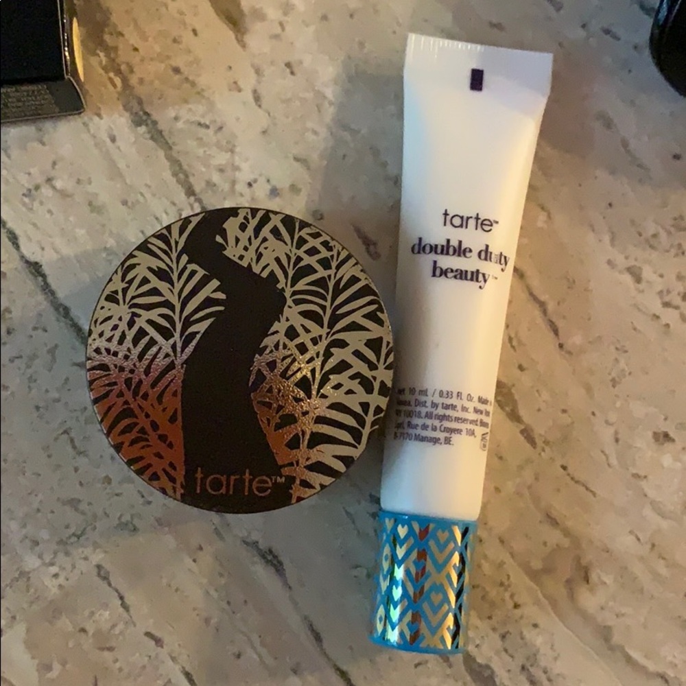 Tarte powder and primer